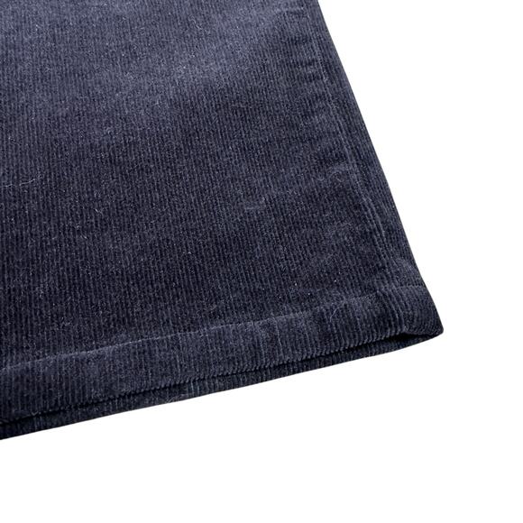 Eileen Fisher Wide Leg Corduroy Pants Women’s Medium Black Cotton Pockets READ - Picture 4 of 11